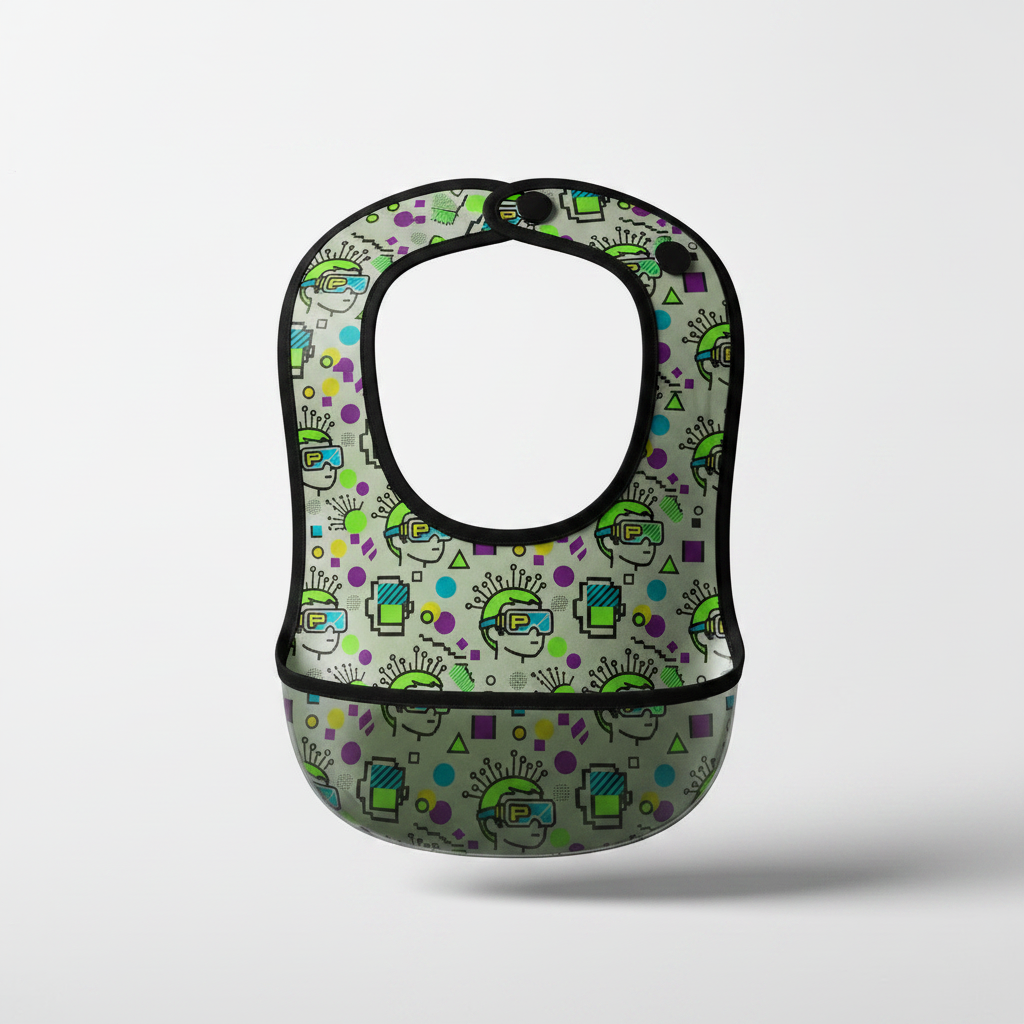 PROTOKID Patterned Bib